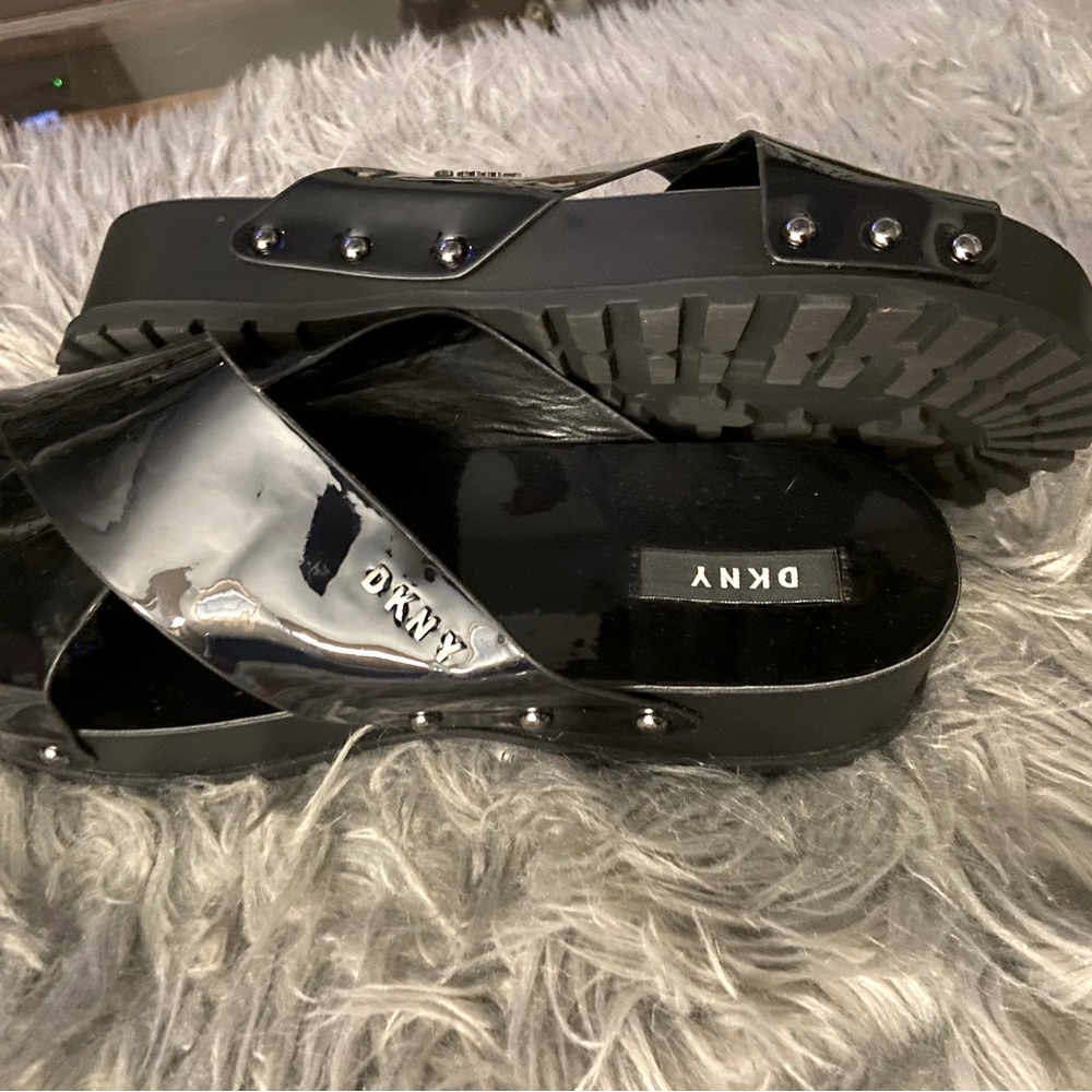 Black Patent Sandals